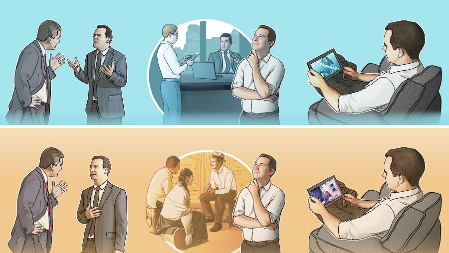 تفريحات،‏ اهداف و اعمال فرد نفسانی و روحانی