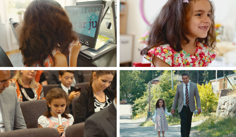 تاليتا در مورد اميد خود صحبت می‌كند،‏ از طريق كامپيوتر مطلبی می‌خواند،‏ در جلسه‌ای جواب می‌دهد و همراه پدرش به موعظه می‌رود