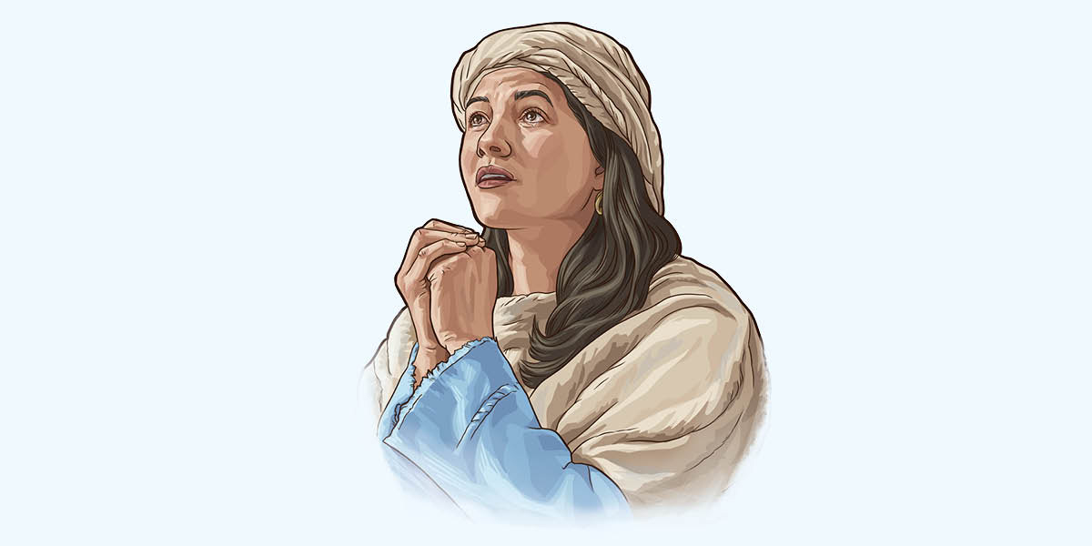 حنا به یَهُوَه دعا می‌کند.‏