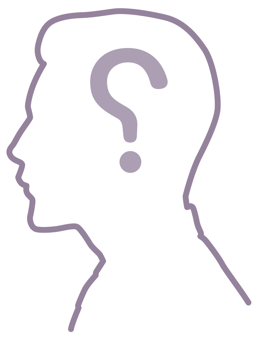 مردی از خود سؤالی می‌پرسد 