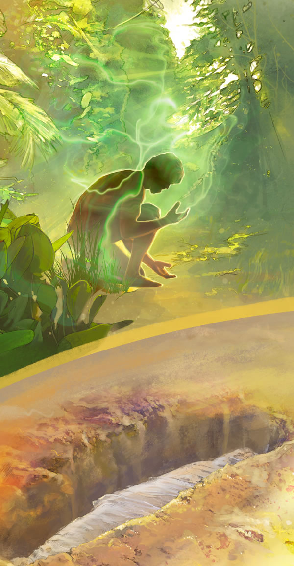 Création d’Adam, puis sa mort