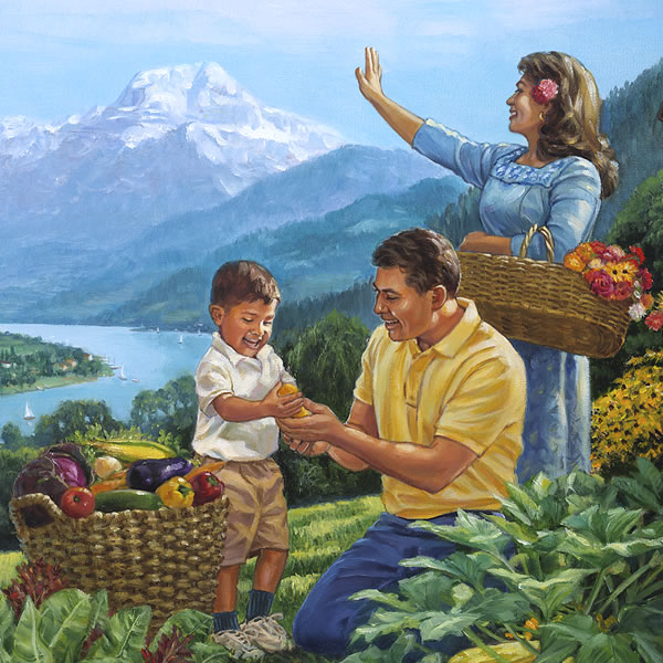 Ihmiset elävät rauhassa keskenään