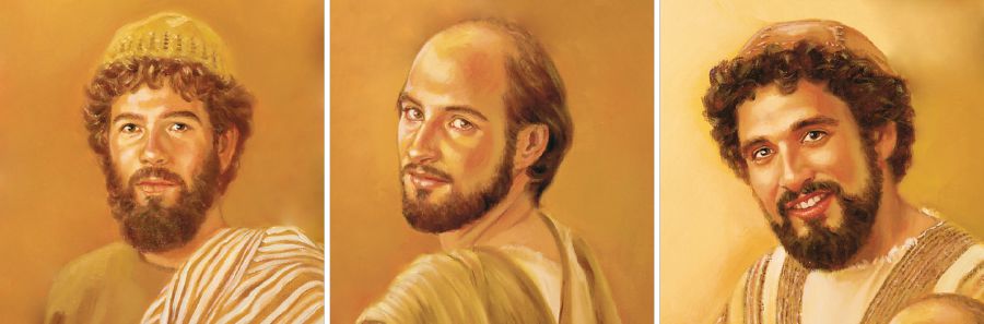 Natanael, Filippus ja Johannes