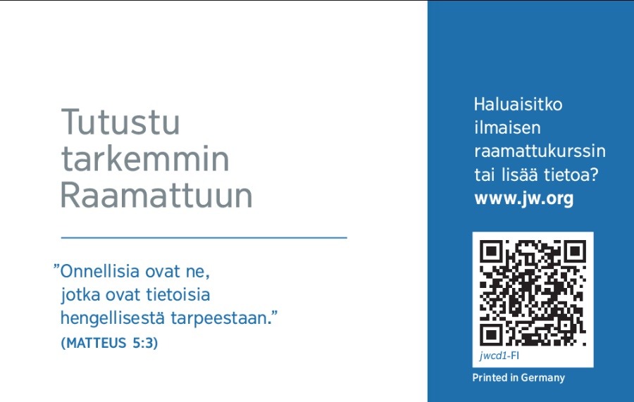 Käyntikortin kääntöpuoli