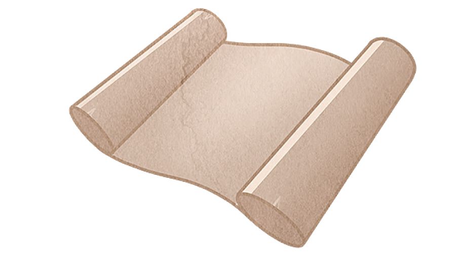 Kirjakäärö, joka sisältää Mooseksen lain