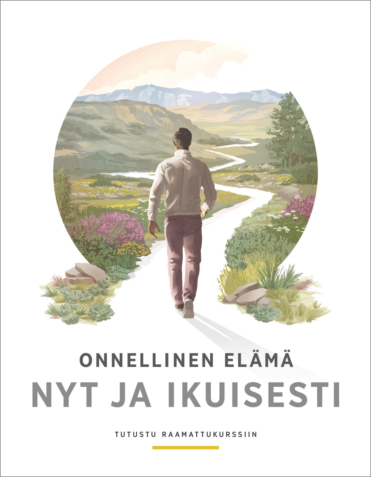 Kirjanen ”Onnellinen elämä nyt ja ikuisesti”