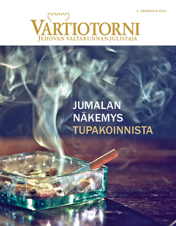 Vartiotornin 6/2014 kansi | Jumalan näkemys tupakoinnista