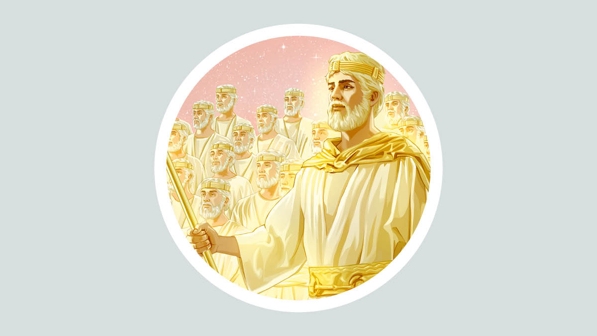 Jeesus Kristus ja 144000, jotka hallitsevat hänen kanssaan taivaassa.