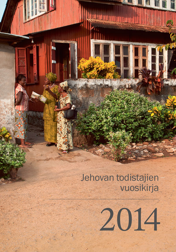 Jehovan todistajien vuosikirjan 2014 kansi