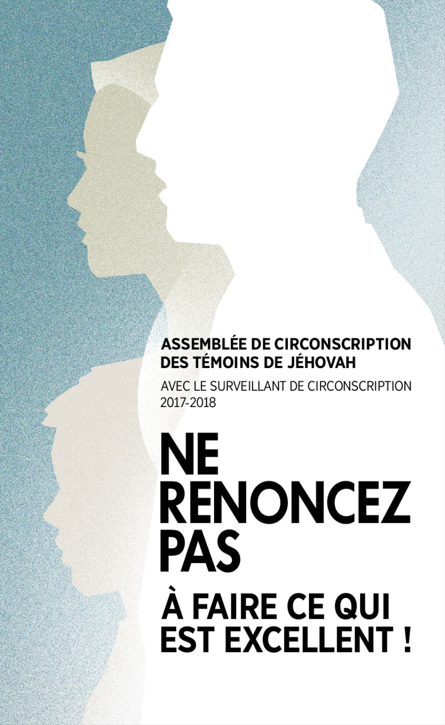 Programme de l’assemblée de circonscription 2017-2018 avec le surveillant de circonscription