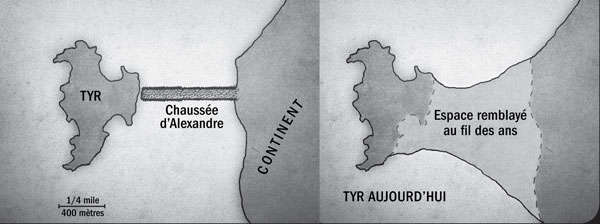 Deux cartes de Tyr