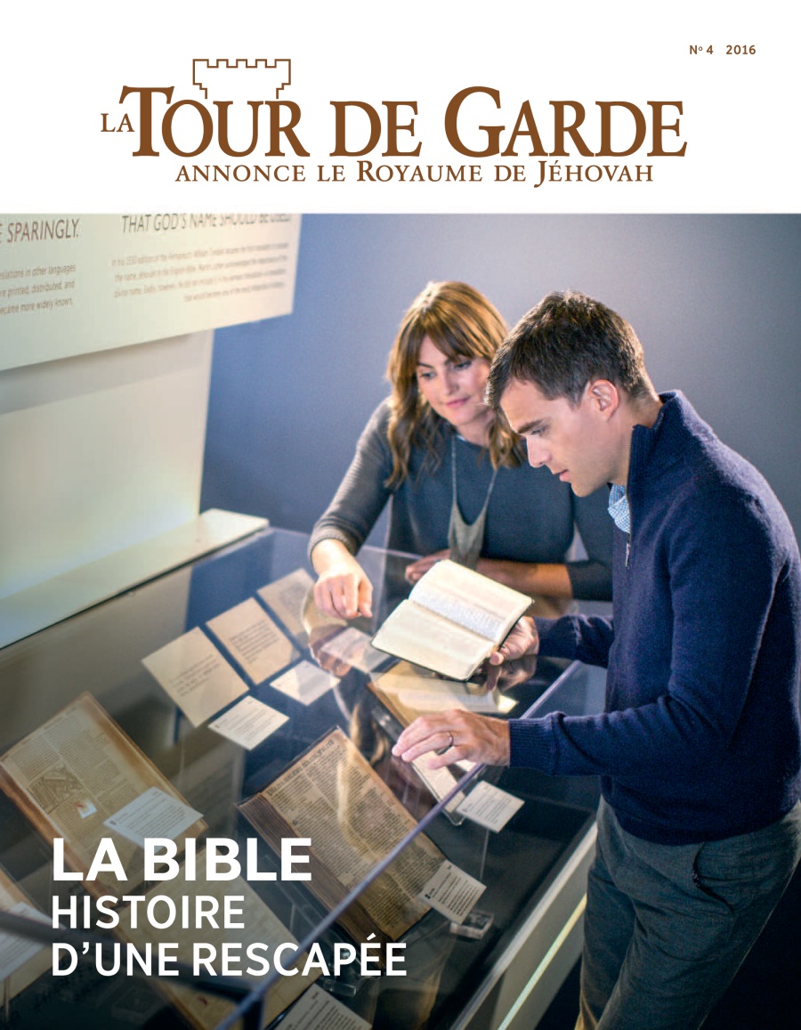 La Tour de Garde No 4 2016 | La Bible : histoire d’une rescapée