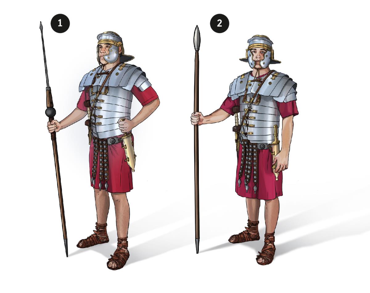 Lances romaines