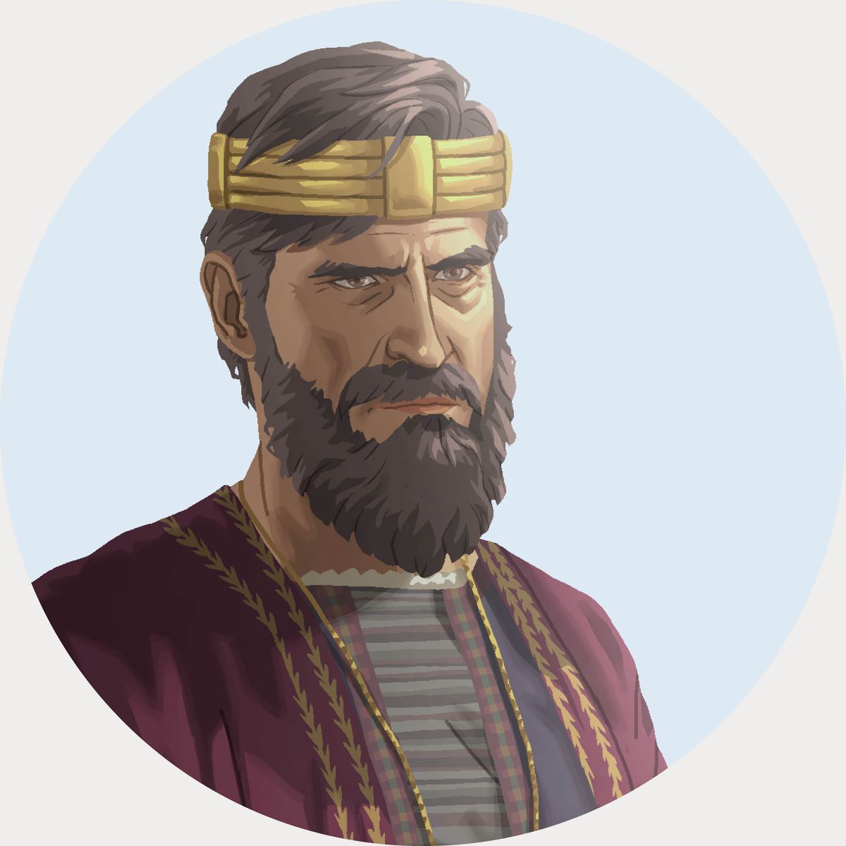 Le roi Saül.