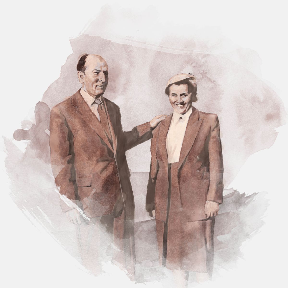 Martin et Gertrud Poetzinger.