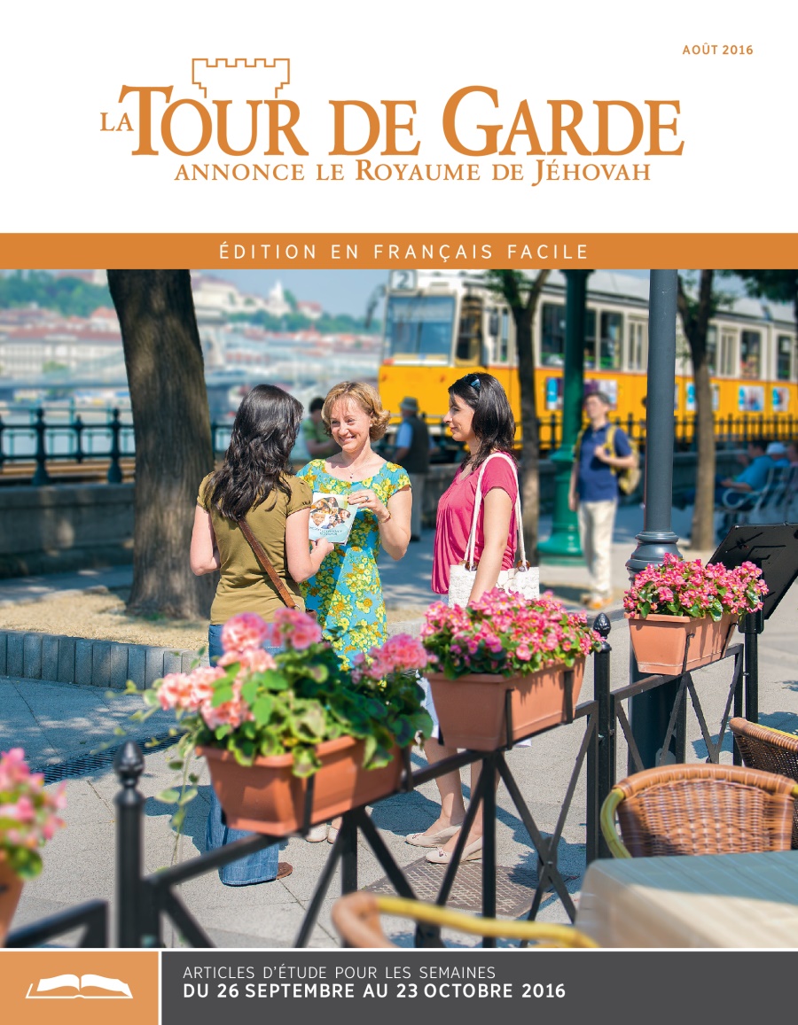 La Tour de Garde en français facile, août 2016
