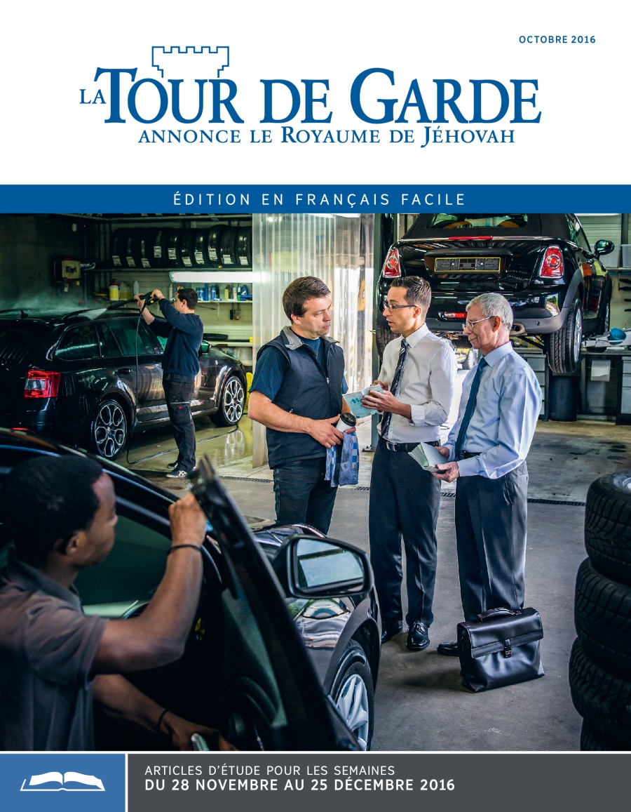 La Tour de Garde, edition en francais facile, octobre 2016