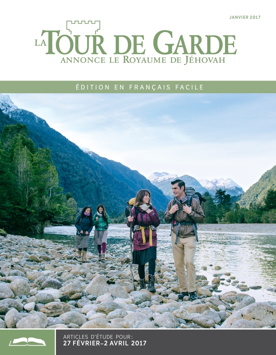 La Tour de Garde, edition en francais facile, janvier 2017