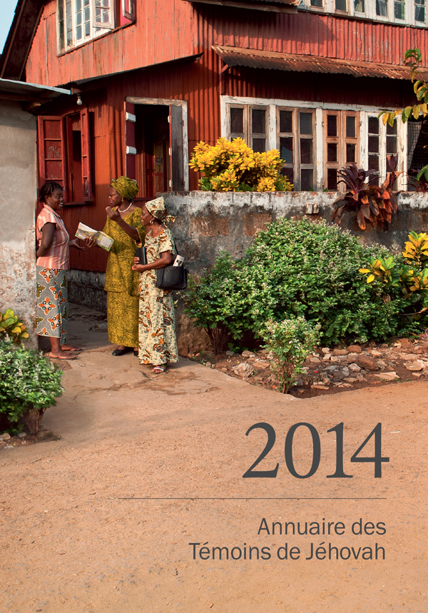 Couverture de l’Annuaire 2014 des Témoins de Jéhovah