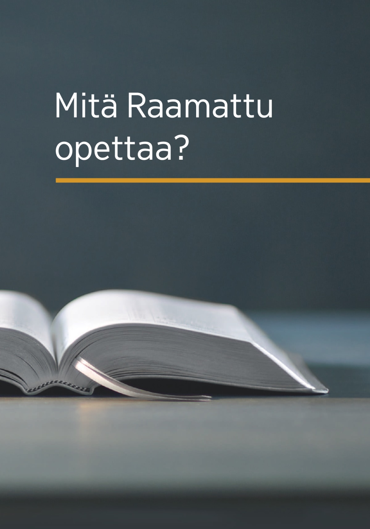 Julkaisut ”Mitä Raamattu opettaa?” ja ”Kuuntele Jumalaa niin voit elää ikuisesti”