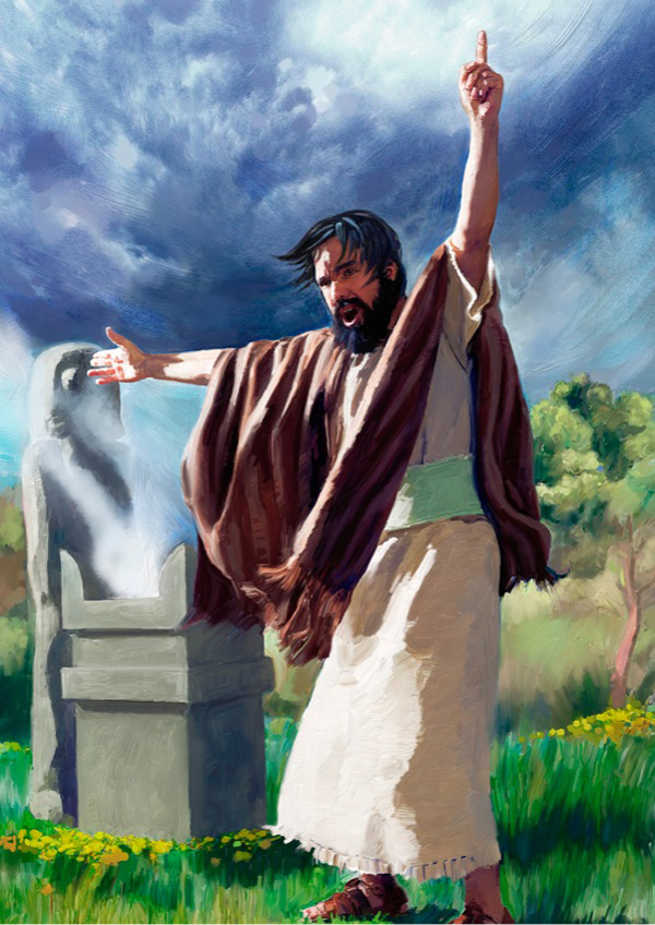 Tugann an fáidh  Zafainiá teachtaireacht Iehova do mhuintir Iúdá