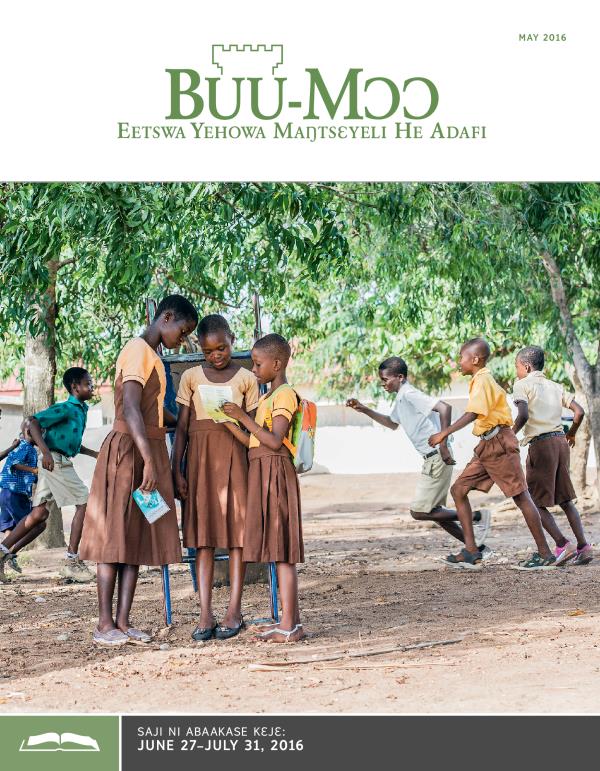 May 2016 Buu-Mɔɔ, Nikasemɔ Nɔ lɛ