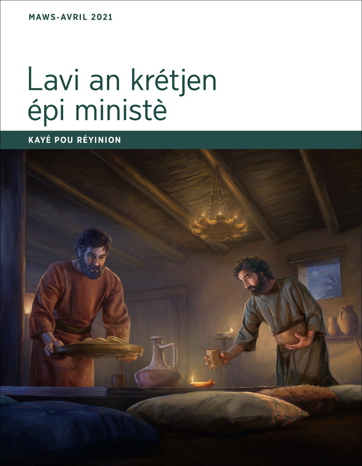 Kayé pou réyinion Lavi an krétjen épi ministè, maws-avril 2021.