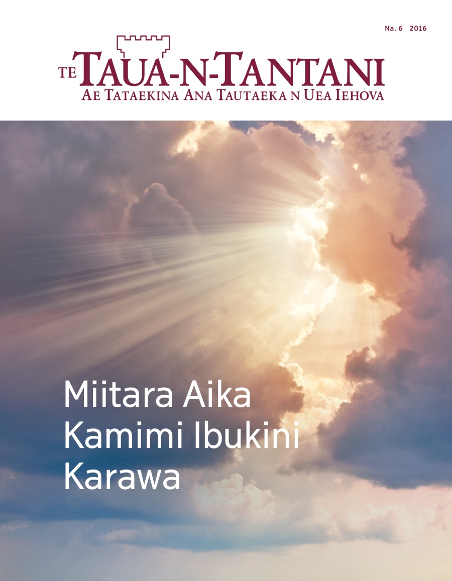 Te maekatin ae te Taua-N-Tantani, Na. 6, 2016 | Miitara Aika Kamimi Ibukini Karawa