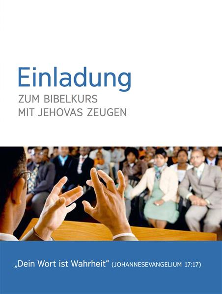 Einladung zu den Zusammenkünften