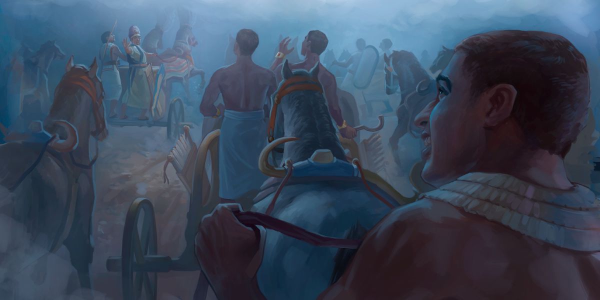 El faraón y su ejército