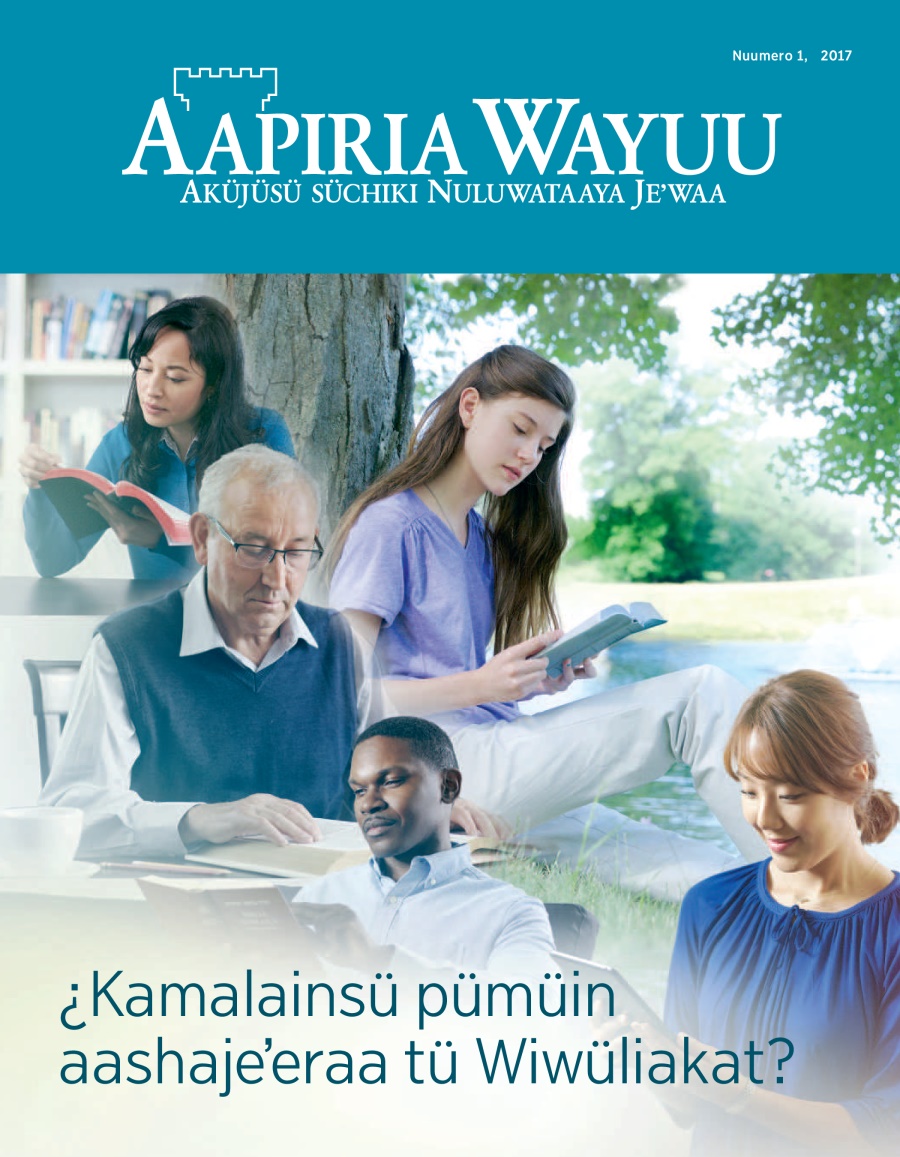 Aapiria Wayuu eneeroʼu 2017 | Tü waaʼinrajatkat süpüla watüjain maʼin süpüleerua tü pütchi suluʼukat tü Wiwüliakat