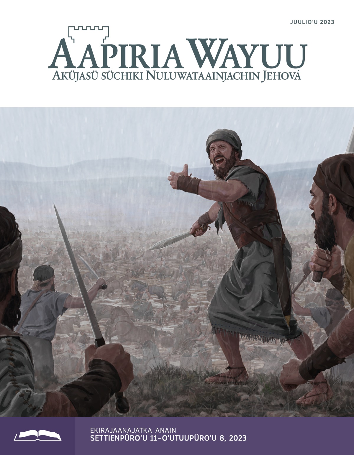 Aapiria Wayuu (namüinjatü na wawalayuukana), juulioʼu 2023.