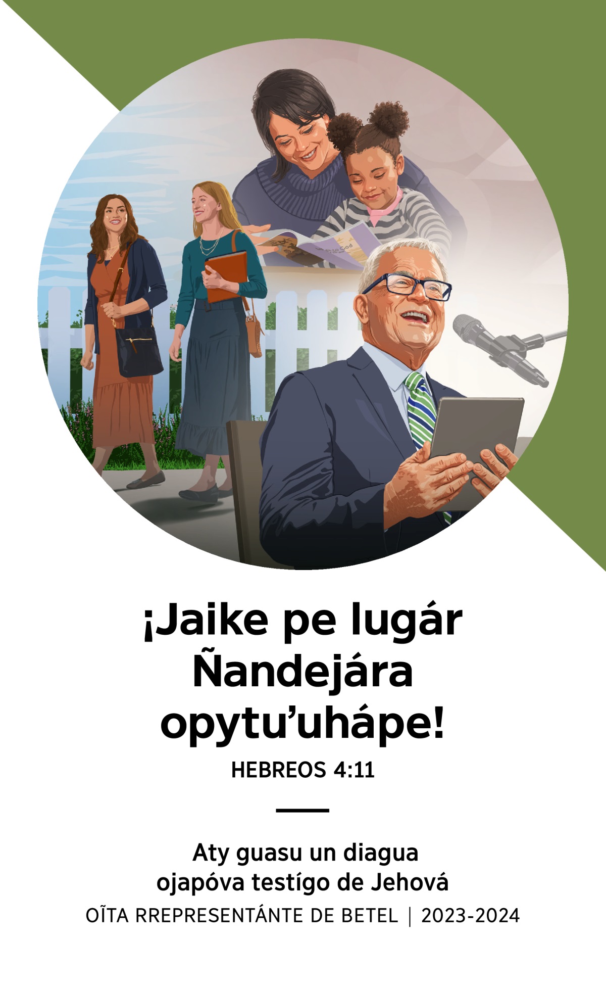 Aty guasu un diagua. Prográma 2023-2024 (oĩta rrepresentánte de Betel).