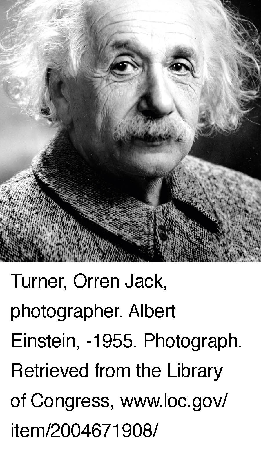 Einstein.
