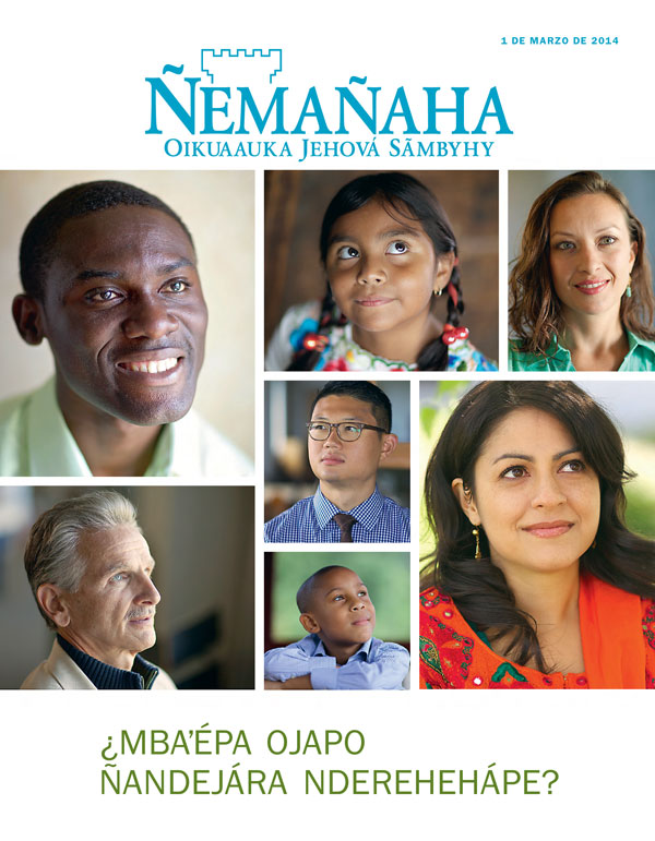 Rrevísta Ñemañaha, Marzo 2014 ¿Mbaʼépa ojapo Ñandejára nderehehápe?
