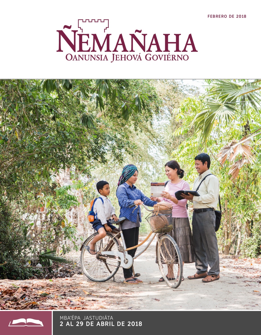 Ñemañaha ojestudiáva, febrero de 2018
