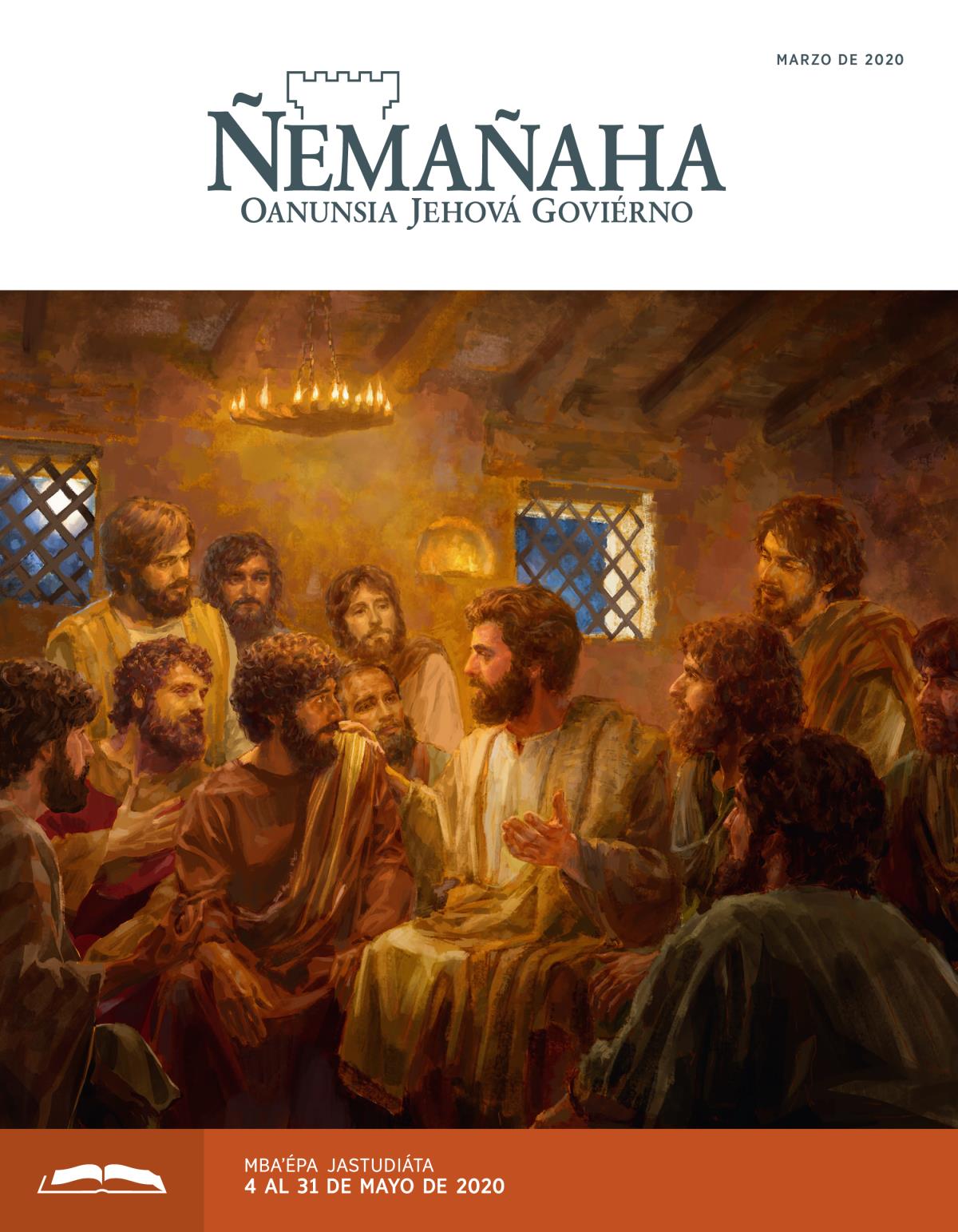 Ñemañaha ojestudiáva, marzo de 2020.