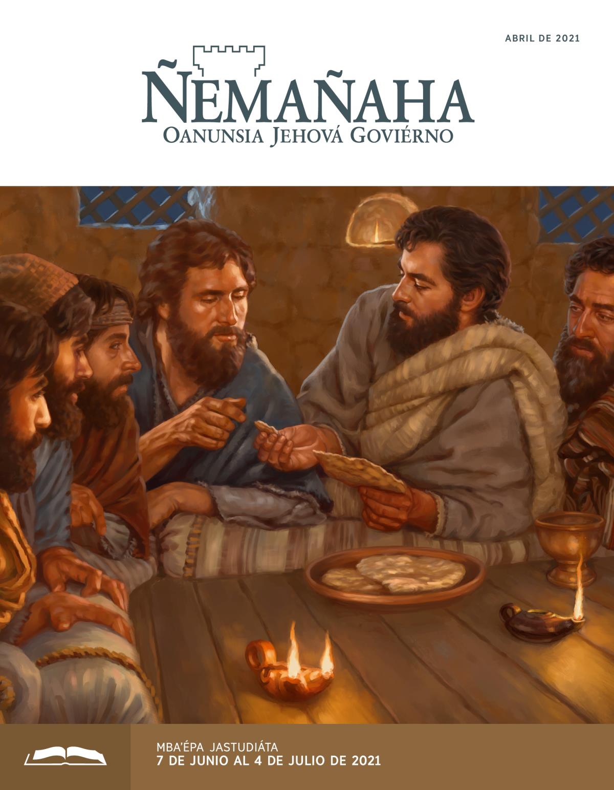 Ñemañaha ojestudiáva, abril de 2021.