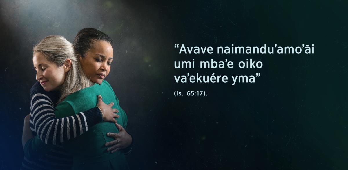 Pe fráse “Avave naimanduʼamoʼãi umi mbaʼe oiko vaʼekuére yma”, oñeguenohẽva Isaías 65:​17-gui, oñemoĩ mokõi ermána ykére. Haʼekuéra oñoañuã ohechauka hag̃ua ojupe oĩha pyʼaguapýpe.