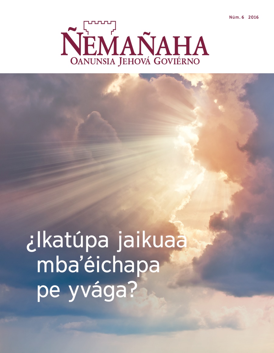 Rrevísta Ñemañaha, núm. 6, 2016 | ¿Ikatúpa jaikuaa mbaʼéichapa pe yvága?