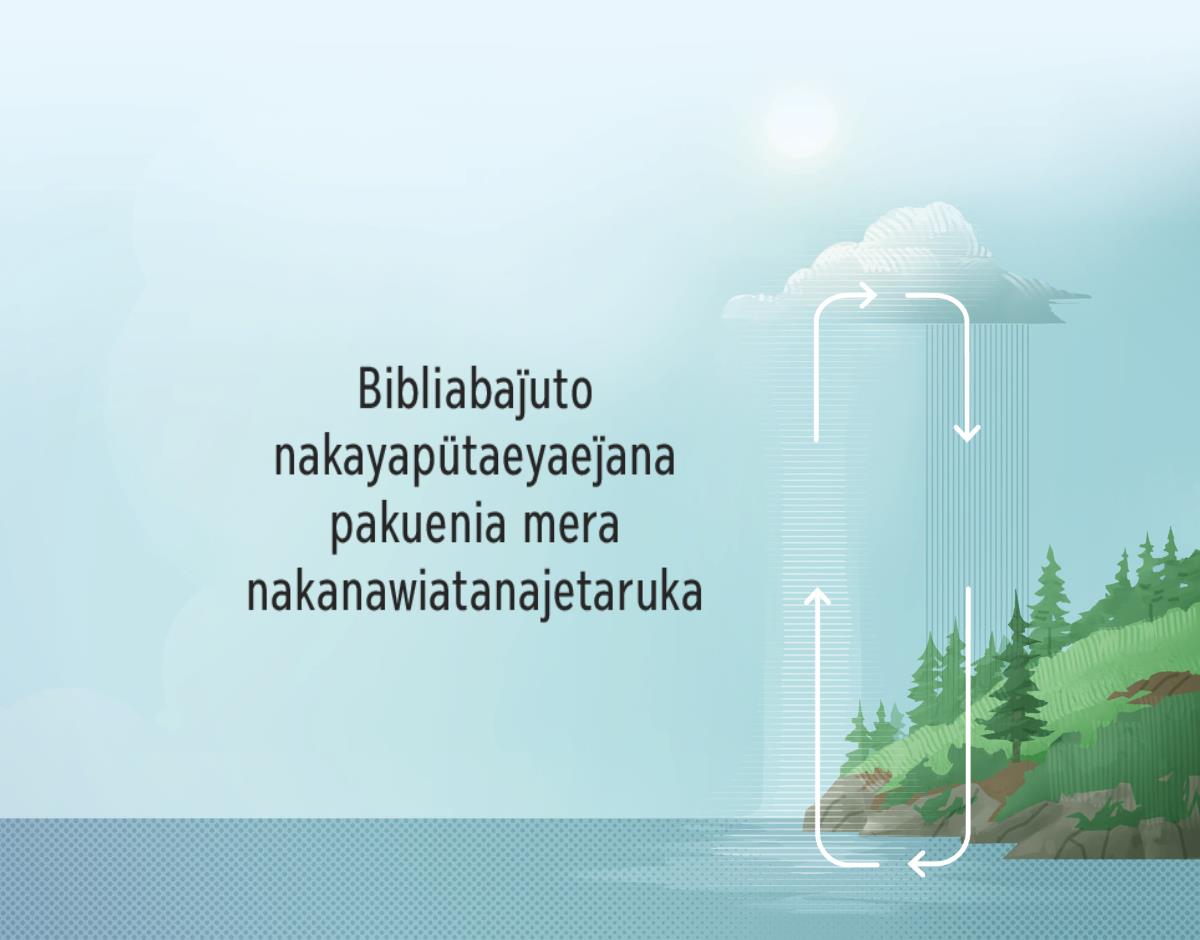 Bibliabaj̈uto nakayapütaeyaej̈ana pakuenia mera nakanawiatanajetaruka. J̈uatabonü napünayoroba bereloj-kuene petsaweno, pekujuanenia yajawa; nakatsitajüta pakuenia mera bajunarukaya atjübüabetsia, bajaraj̈uakujinae baema.