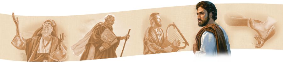 Ibrahim, da Musa, da Dauda, da Yesu Kristi, da kuma zuriyar da aka annabta suna murkushe kan macijin