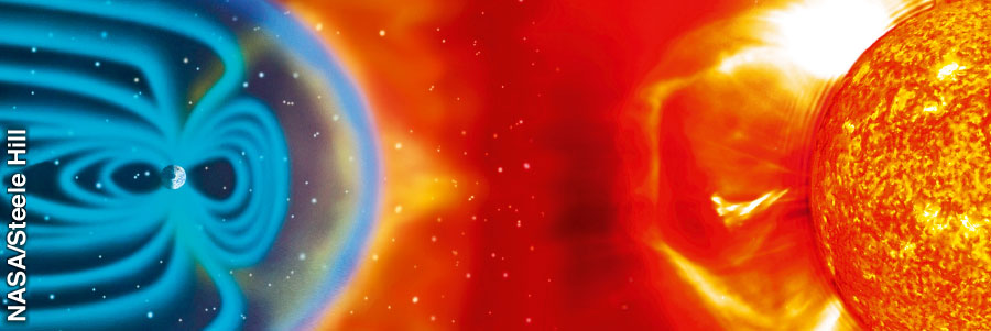 השריון המגנטי הסמוי מן העין של כדור הארץ