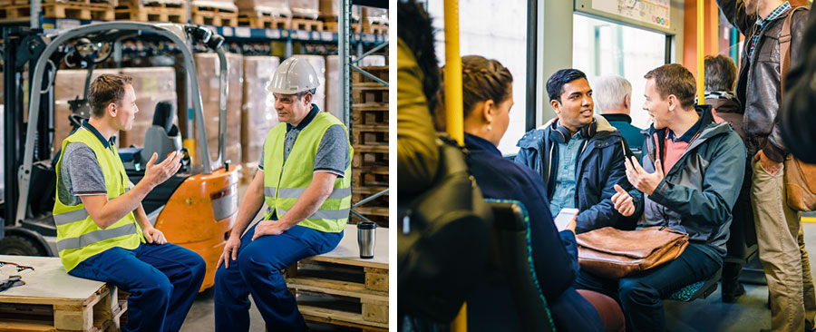 במדינה שבה איננו יכולים לבשר בחופשיות,‏ אח נותן עדות למכר בתחבורה ציבורית מבלי למשוך תשומת לב;‏ אותו אח מבשר לעמית לעבודה במהלך ההפסקה