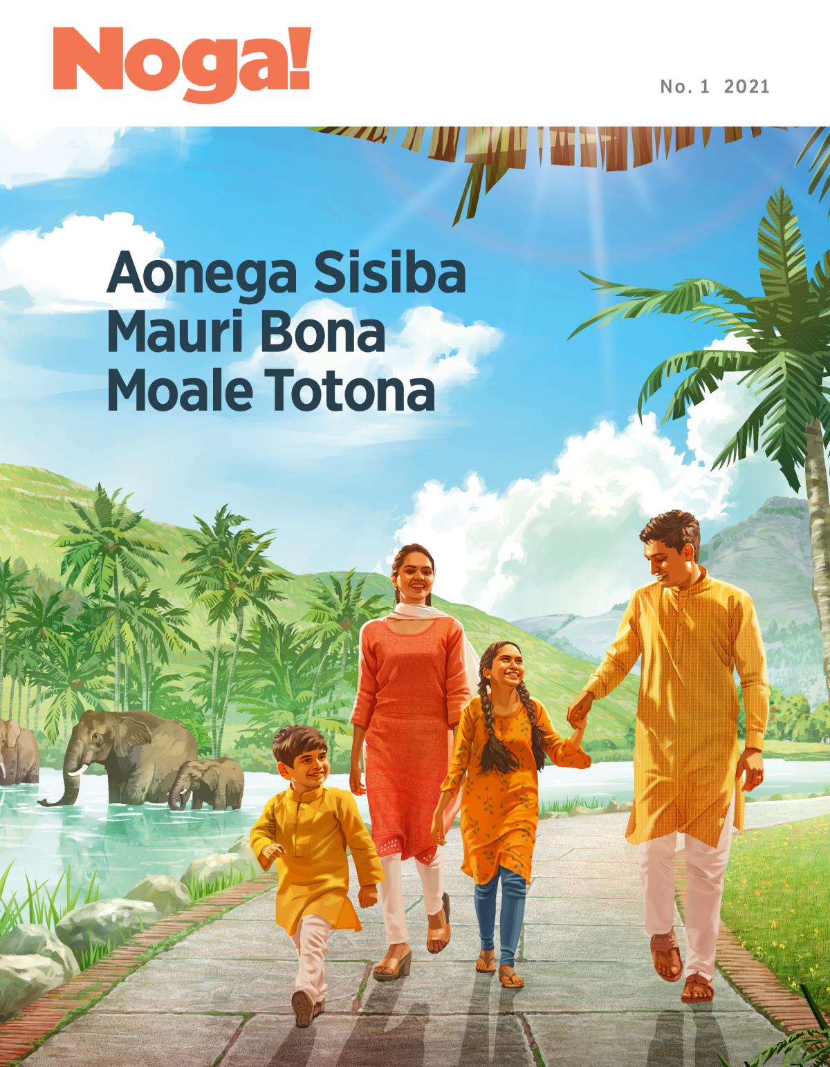 Noga! Magasin, No. 1 2021 | Aonega Sisiba Mauri Bona Moale Totona.
