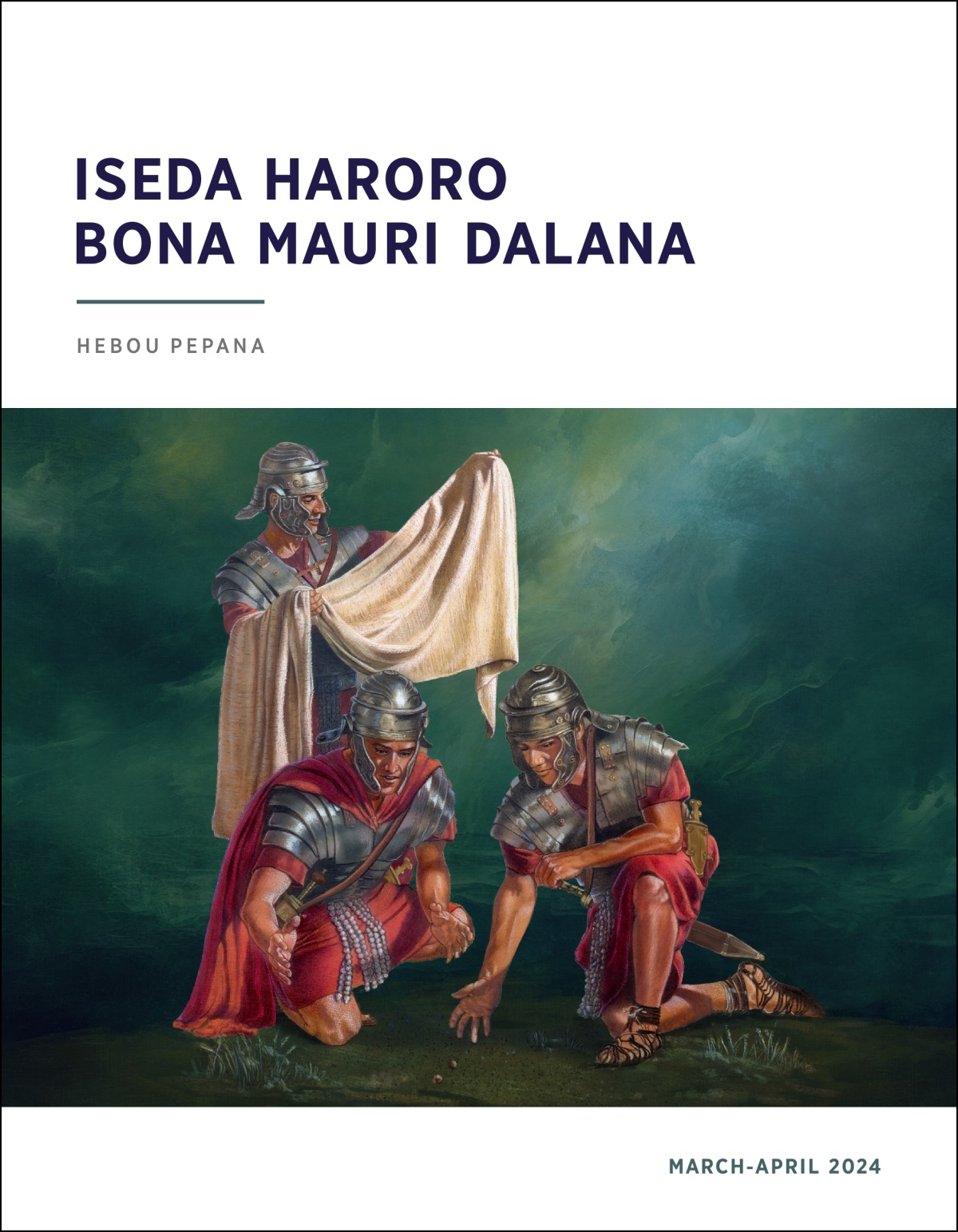 Roma soldia ta be Iesu ena dabua ia sekea bona rua be unai dabua abia totona laki gadara idia karaia.