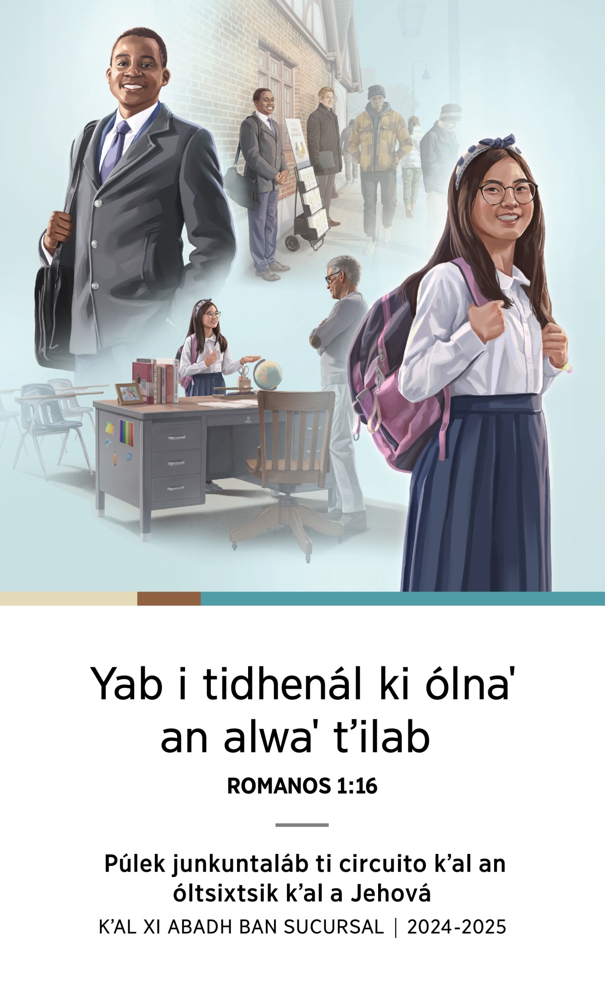 Jun bukeˈ i chʼilabtsik: 1. Jun i kidháb kwitól, kulbél u óltsix kʼal an carritos junax kʼal kʼeˈet i kidháb. 2. Ba kʼeˈet xonti jayéchkʼi an kidháb kwitól u teˈeˈel kʼal yan i kʼijidhtaláb. 3. Jun i tsidhan kidháb in óltsal an tsubaxtaláb nin okʼtsíxal kʼal i kʼijidhtaláb. 4. Ba kʼeˈet xonti jayéchkʼi an tsidhan kidháb u teˈeˈel kʼal yab i kʼijidhtaláb.