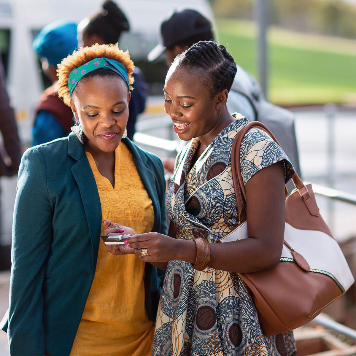 One Witness fo Jehovah preaching to one girl.