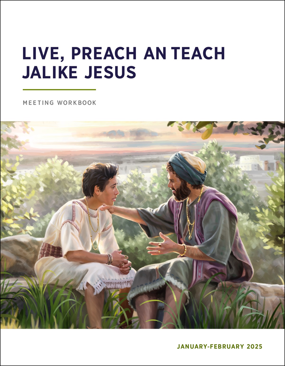 King Solomon sitting wit his boy an givin um advice.