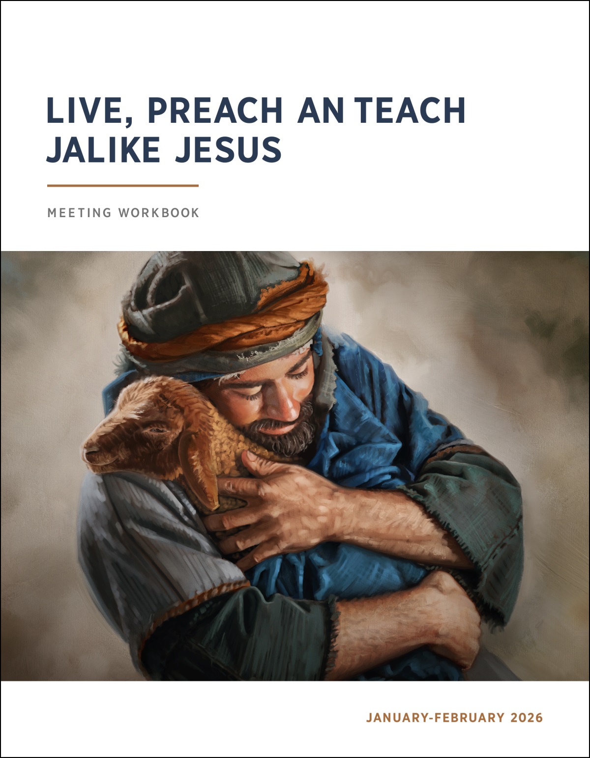 Befoa time in Israel, one shepherd hold one sheep in one gentle kine way.